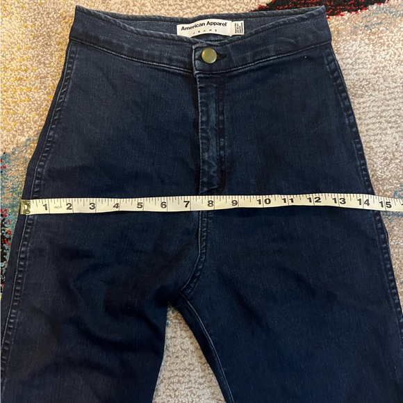 American Apparel Easy Jean Dark Denim in Size Small - Picture 7 of 8